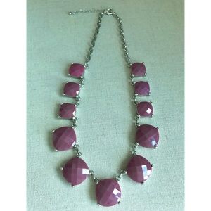 Purple Statement Necklace